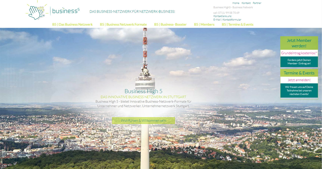 eduxx-Referenz: InboundBuzz - Business-High 5 Business-Network Stuttgart