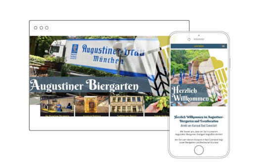 Augustiner Bräu -Biergarten in Stuttgart - Web- & Online-Marketing powered by eduxx BLD & iRS